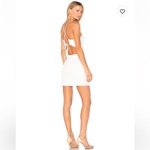 NBD White Mini Dress - perfect for bachelorettes!